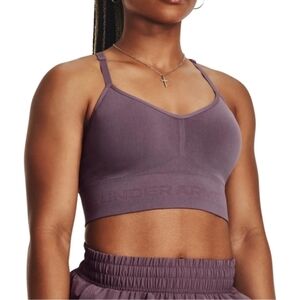 Under Armour Train Seamless Low Impact Bra in Misty Purple